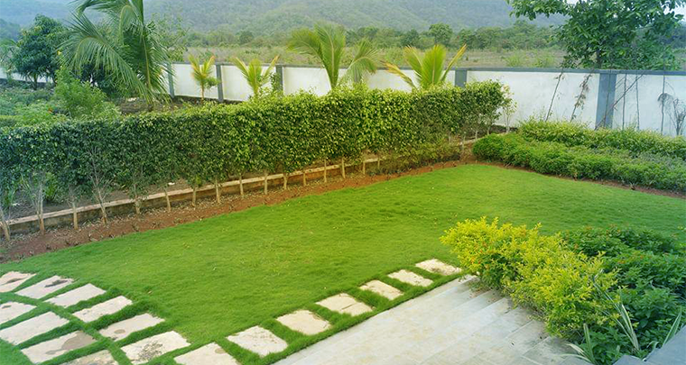 Farmhouse Landscape Karjat